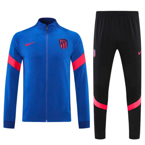 CONJUNTO TREINO ALETICO MADRID JAQUETA+CALÇA - AZUL 2023/24