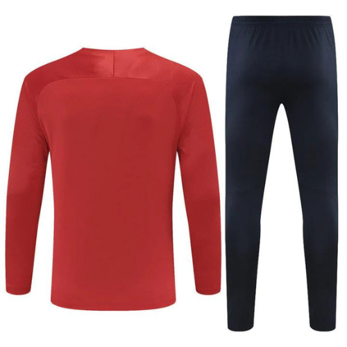 CONJUNTO TREINO PSG JAQUETA+CALÇA - VERMELHO 2022/23