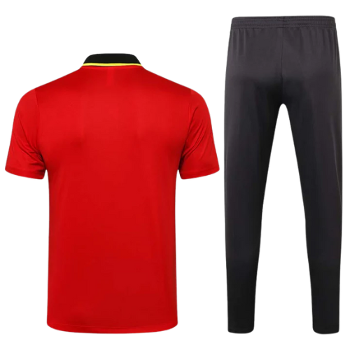 CONJUNTO TREINO LIVERPOOL PÓLO+CALÇA - VERMELHO 2021/22