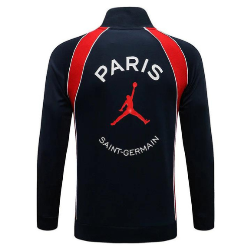 JAQUETA ESCUDO PARIS AZUL VERMELHA PSG X 2021/22
