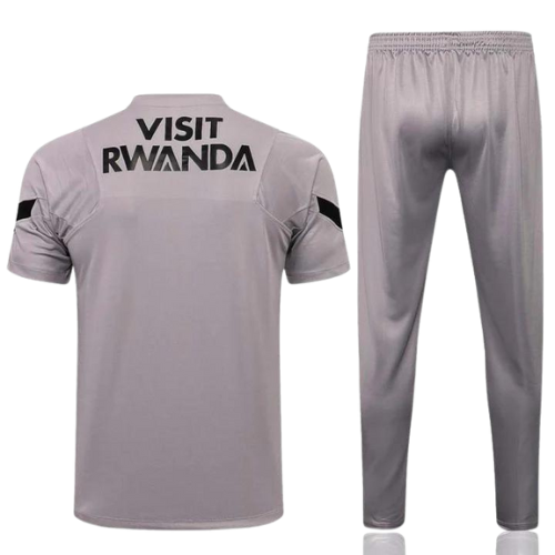 CONJUNTO TREINO PSG CAMISA+CALÇA - CINZA 2021/22