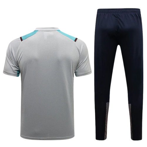 CONJUNTO TREINO MANCHESTER CITY CAMISA+CALÇA - BRANCO 2021/22