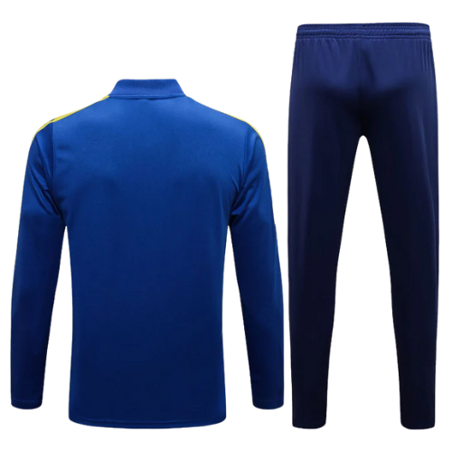 CONJUNTO TREINO JUVENTUS JAQUETA+CALÇA - AZUL/AMARELO 2021/22