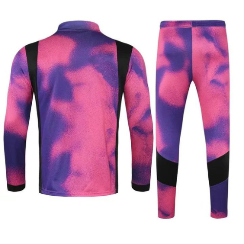 CONJUNTO TREINO PSG JAQUETA+CALÇA - ROXO 2022/23