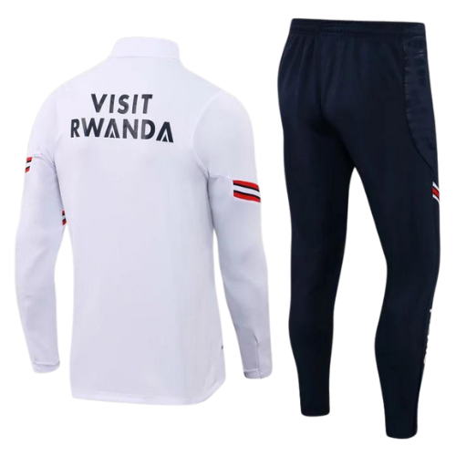 CONJUNTO TREINO PSG JAQUETA+CALÇA - BRANCO 2021/22