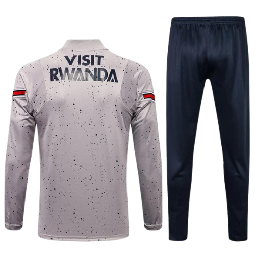 CONJUNTO TREINO PSG JAQUETA+CALÇA - CINZA 2023/24