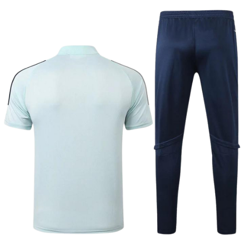 CONJUNTO TREINO ESPANHA PÓLO+CALÇA - AZUL CLARO 2022/23
