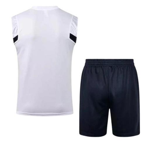 CONJUNTO TREINO FRANÇA REGATA+SHORT - BRANCO 2022/23