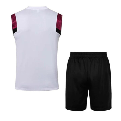 CONJUNTO TREINO PSG REGATA+SHORT - BRANCO 2022/23
