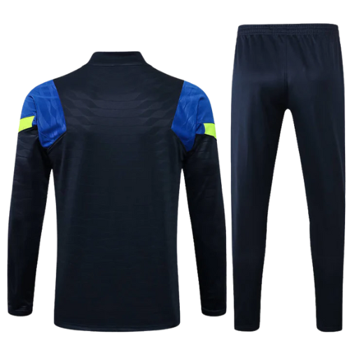 CONJUNTO TREINO TOTTENHAM JAQUETA+CALÇA - AZUL ESCURO 2021/22