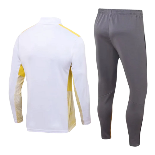 CONJUNTO TREINO BORUSSIA DORTMUND JAQUETA+CALÇA - BRANCO 2023/24