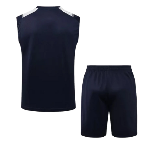 CONJUNTO TREINO MANCHESTER CITY REGATA+SHORT - AZUL 2022/23