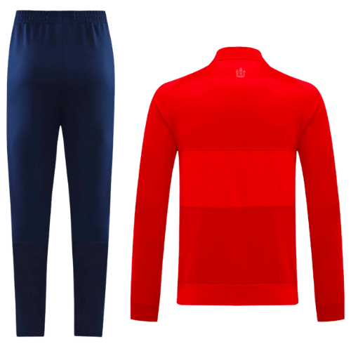 CONJUNTO TREINO ALETICO MADRID JAQUETA+CALÇA - VERMELHO  2021/22