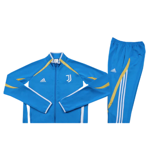CONJUNTO TREINO JUVENTUS JAQUETA+CALÇA - AZUL CLARO 2021/22