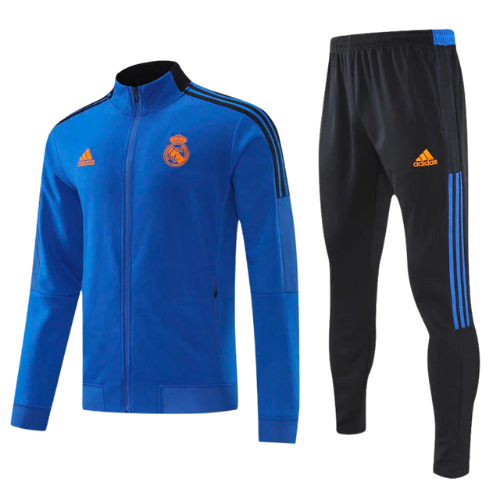 CONJUNTO TREINO REAL MADRID JAQUETA+CALÇA - AZUL 2022/23