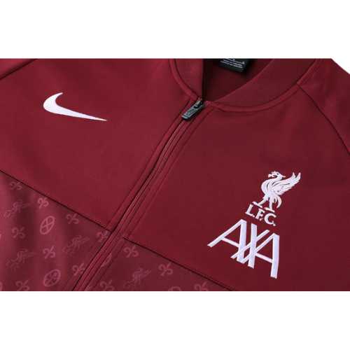 CONJUNTO TREINO LIVERPOOL JAQUETA+CALÇA - ROUGE 2022/23