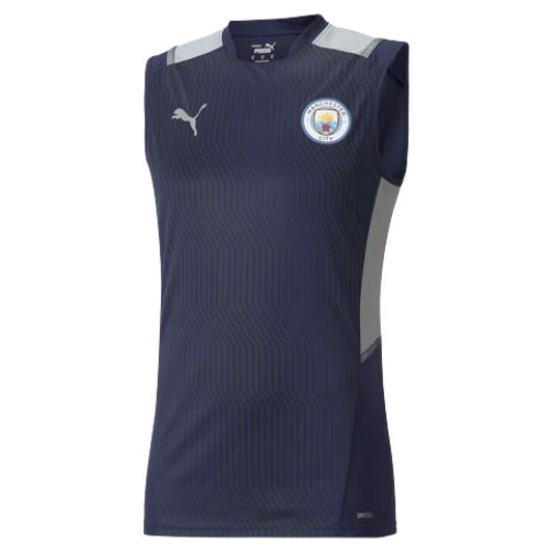 REGATA AZUL ESCURO MANCHESTER CITY TREINO 2021/22