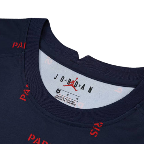 CONJUNTO TREINO PSG CAMISA+SHORT - AZUL XADREZ 2021/22