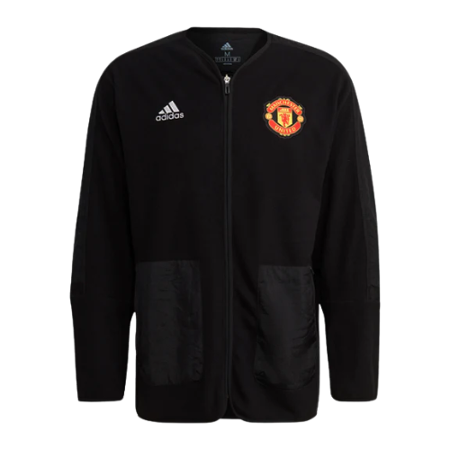 JAQUETA TOTAL BLACK MANCHESTER UNITED 2021/22