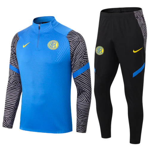 CONJUNTO TREINO INTER DE MILÃO JAQUETA+CALÇA - AZUL 2021/22