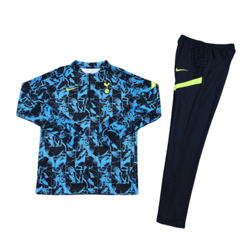 CONJUNTO TREINO TOTTENHAM JAQUETA+CALÇA - AZUL MILITAR 2021/22