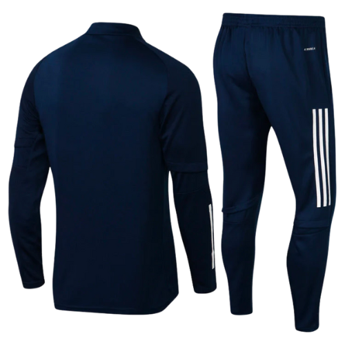 CONJUNTO TREINO LEICESTER JAQUETA+CALÇA - AZUL ESCURO 2021/22