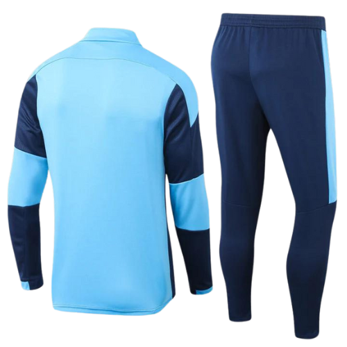 CONJUNTO TREINO MARSELHA JAQUETA+CALÇA - AZUL ESCURO 2023/24