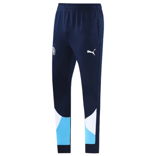 CALÇA MOLETOM AZUL/BRANCA MANCHESTER CITY 2021/22
