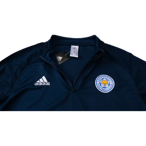 CONJUNTO TREINO LEICESTER JAQUETA+CALÇA - AZUL ESCURO 2021/22