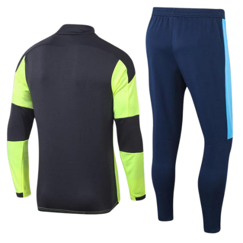 CONJUNTO TREINO MARSELHA JAQUETA+CALÇA - VERDE FLUO 2023/24