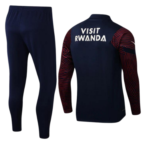 CONJUNTO TREINO PSG JAQUETA+CALÇA - AZUL ESCURO 2021/22