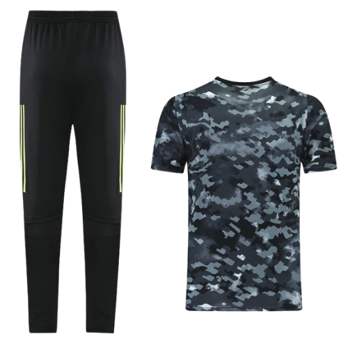 CONJUNTO TREINO JUVENTUS CAMISA+CALÇA - MILITAR 2021/22