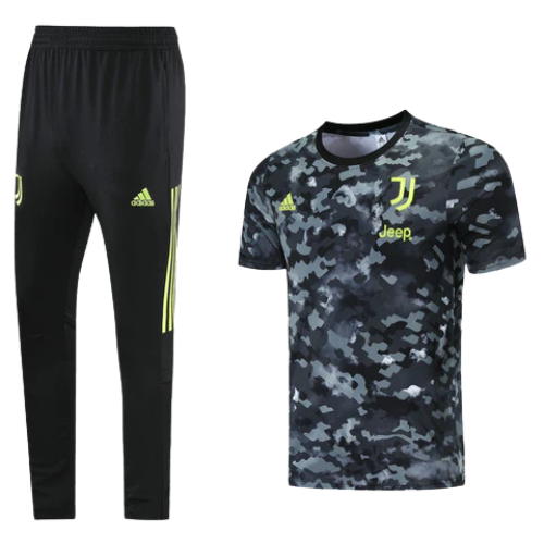 CONJUNTO TREINO JUVENTUS CAMISA+CALÇA - MILITAR 2021/22