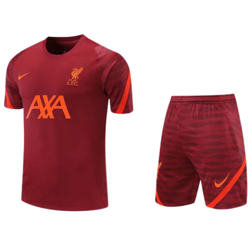 CONJUNTO TREINO LIVERPOOL CAMISA+SHORT - VERMELHO 2023/24