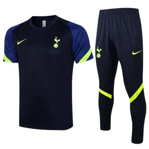 CONJUNTO TREINO TOTTENHAM CAMISA+CALÇA - AZUL ESCURO 2021/22