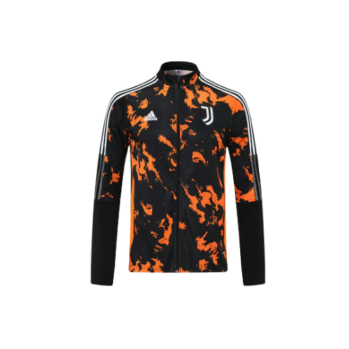 JAQUETA PRETA E LARANJA JUVENTUS 2021/22
