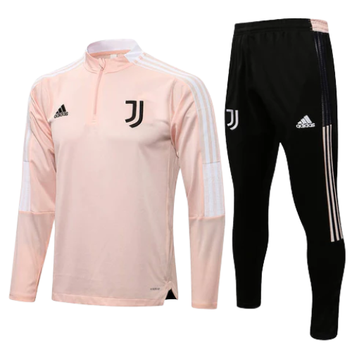CONJUNTO TREINO JUVENTUS JAQUETA+CALÇA - ROSA 2021/22