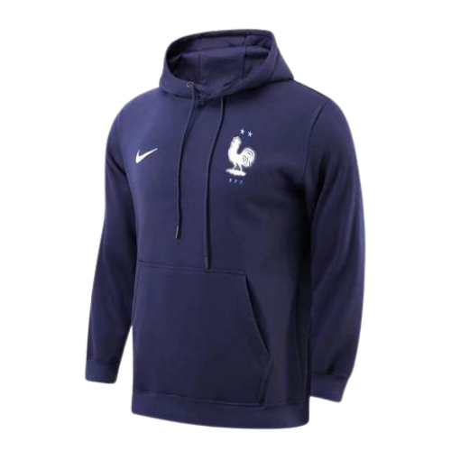 MOLETOM COM CAPUZ AZUL FRANÇA 2021/22