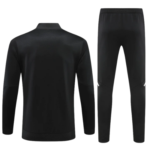 CONJUNTO TREINO MANCHESTER UNITED JAQUETA+CALÇA - PRETO 2022/23