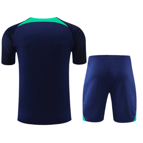 CONJUNTO TREINO INTER DE MILÃO CAMISA+SHORT - AZUL 2022/23
