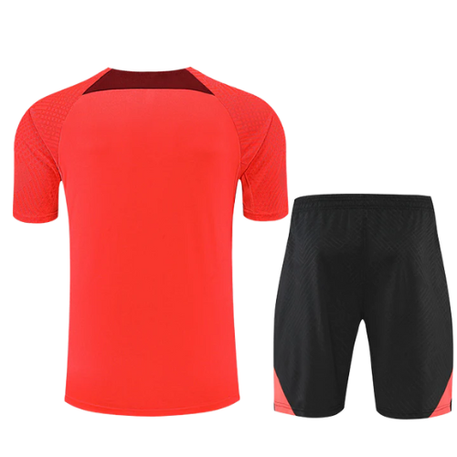 CONJUNTO TREINO LIVERPOOL CAMISA+SHORT - VERMELHO 2022/23