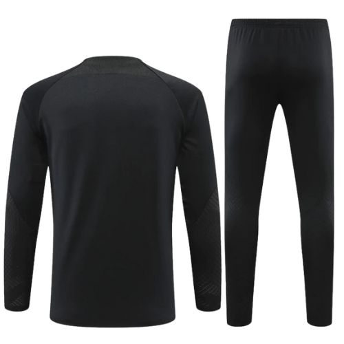 CONJUNTO TREINO CHELSEA JAQUETA+CALÇA - PRETO 2022/23