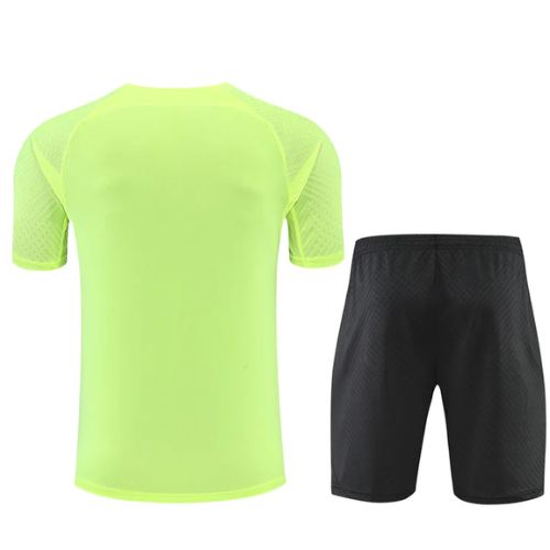 CONJUNTO TREINO TOTTENHAM CAMISA+SHORT - VERDE LIMÃO 2022/23