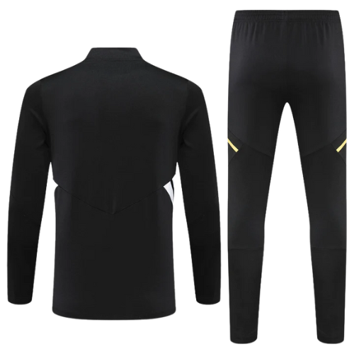CONJUNTO TREINO JUVENTUS JAQUETA+CALÇA - PRETO/BRANCO 2021/22