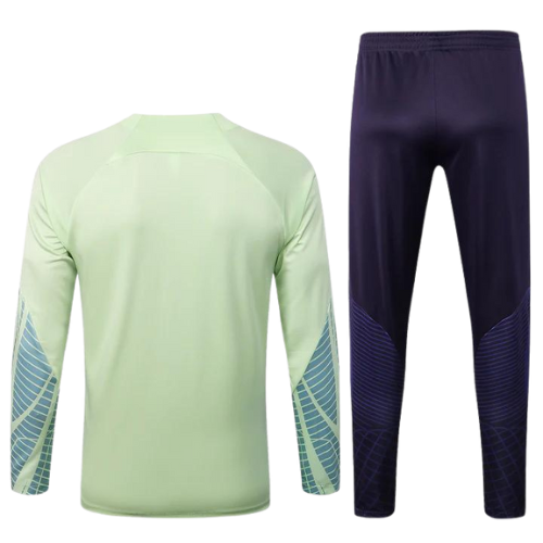 CONJUNTO TREINO BRASIL JAQUETA+CALÇA - VERDE LIMÃO 2022/23