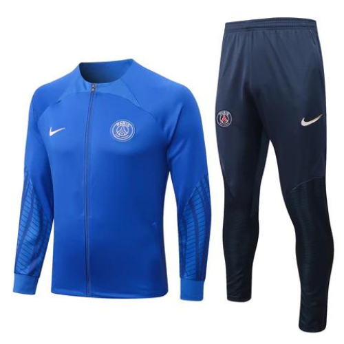 CONJUNTO TREINO PSG JAQUETA+CALÇA - AZUL 2021/22