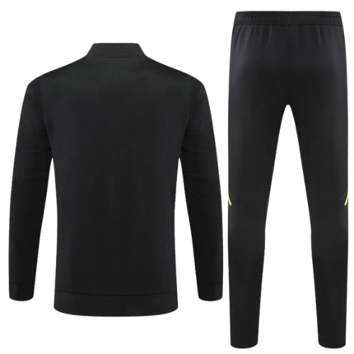 CONJUNTO TREINO JUVENTUS JAQUETA+CALÇA - PRETO/BRANCO 2021/22