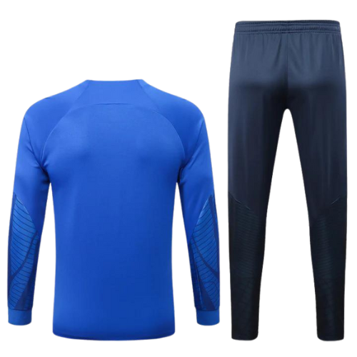CONJUNTO TREINO PSG JAQUETA+CALÇA - AZUL 2021/22