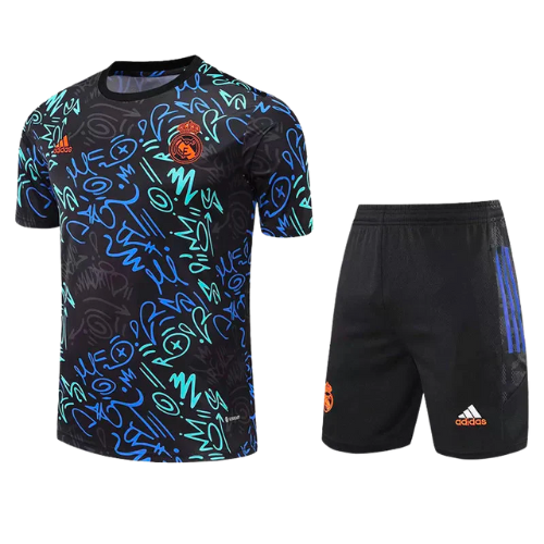 CONJUNTO TREINO REAL MADRID CAMISA+SHORT - EDIÇÃO ESPECIAL 2022/23