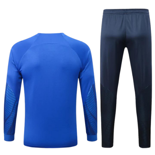 CONJUNTO TREINO FRANÇA JAQUETA+CALÇA - AZUL CLARO 2022/23